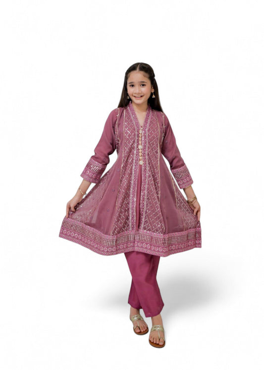Pink Sherbert frock KST 070