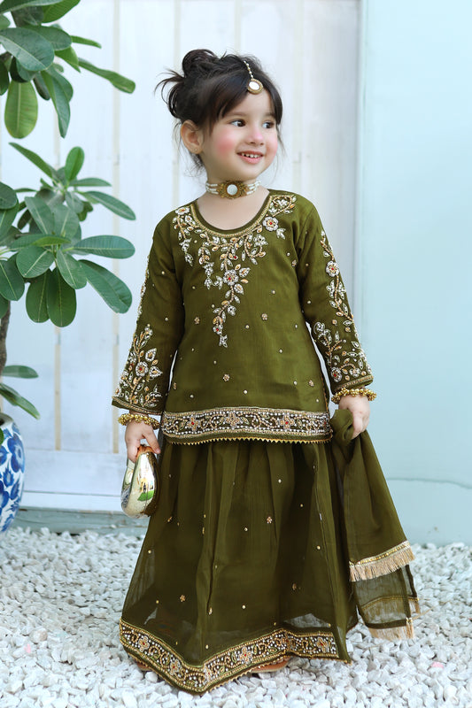 Green Lehenga KL 010