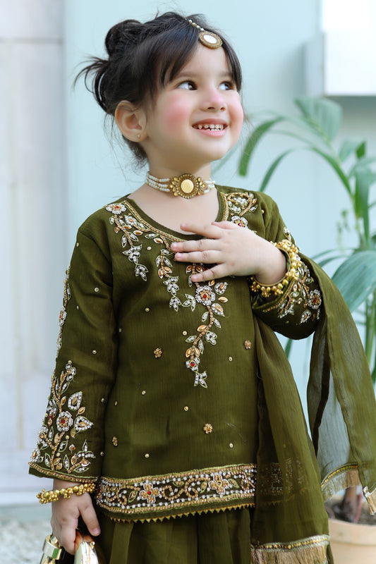 Green Lehenga KL 010