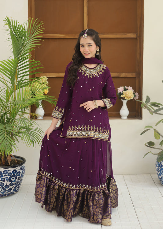 Royal Amethyst Lehnga-KL 013