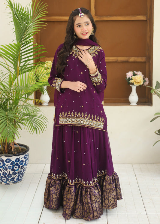 Royal Amethyst Lehnga-KL 013