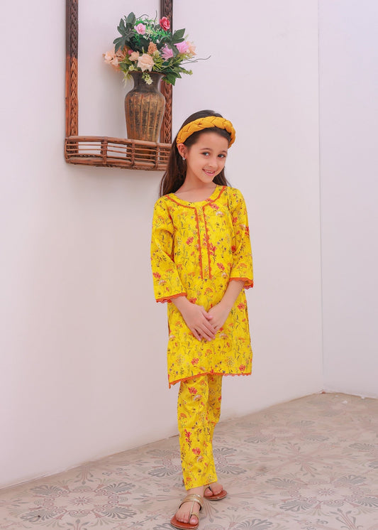 Cadmium Yellow 2pcs Suit-KST 023