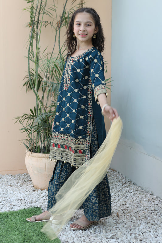 Persian Green Gharara-KG 018