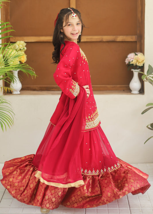 Deep Pink Lehnga-KL 014