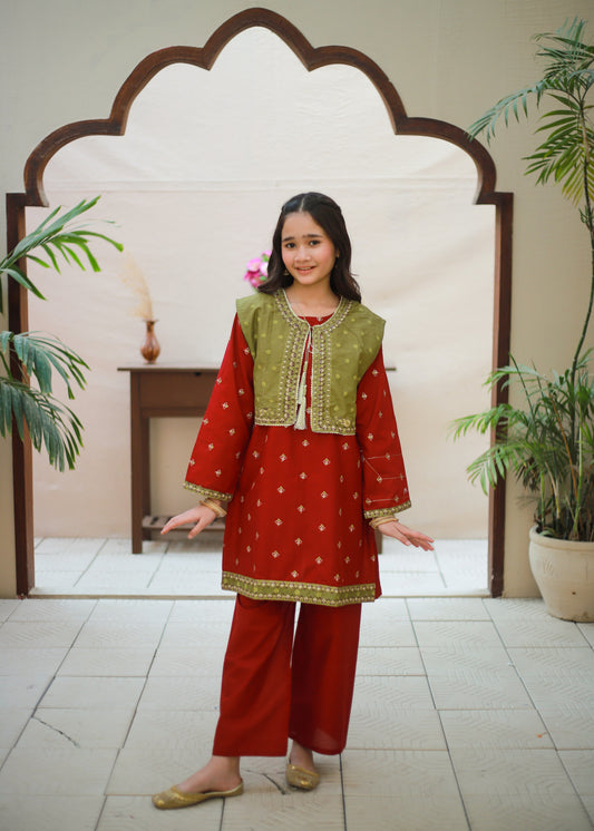 Crimson Koti Style & Straight Trouser KST 164