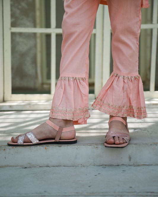 Cherry Blossom Pink Kurta Set KST 185