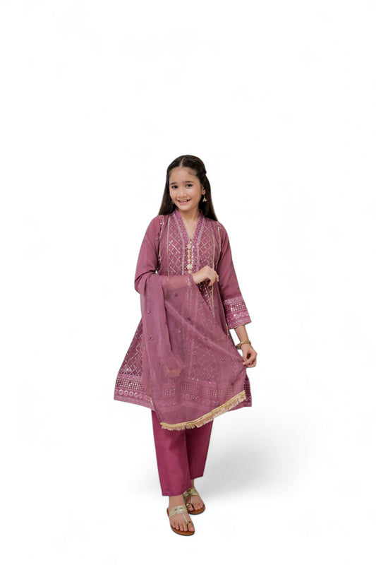 Pink Sherbert frock KST 070