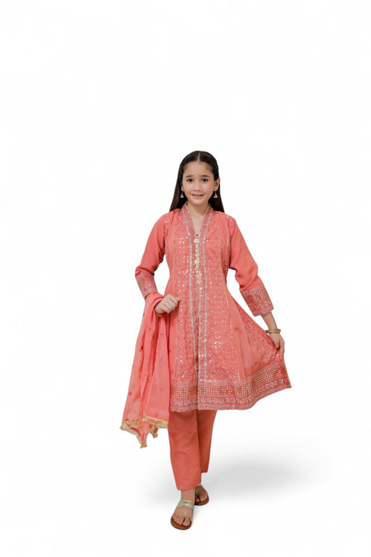 Coral frock KST 071