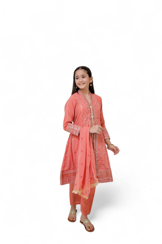 Coral frock KST 071