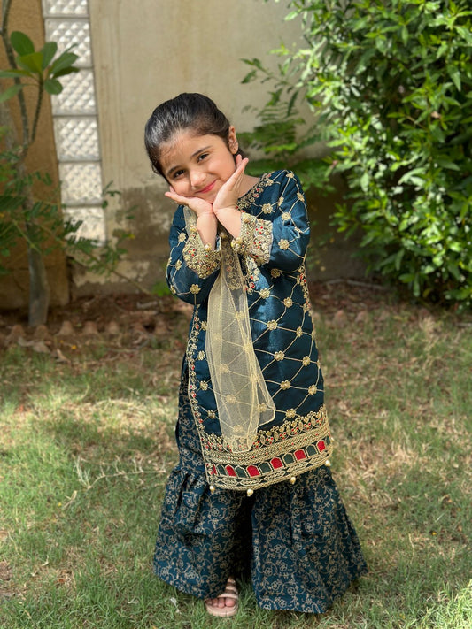 Persian Green Gharara-KG 018