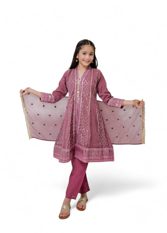 Pink Sherbert frock KST 070